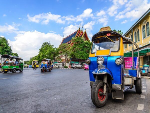Poster XXL Taxi thaïlandais