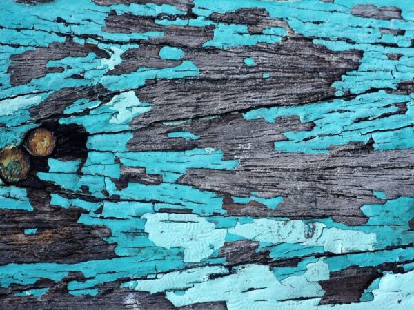 Peinture murale Panneau bleu
