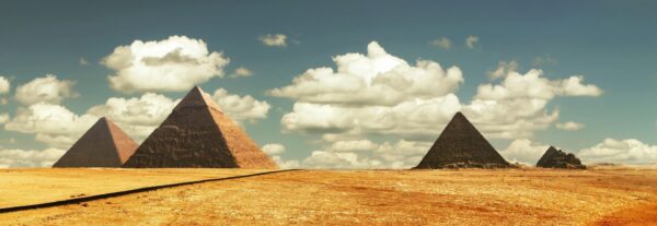 Peinture murale Pyramides égyptiennes