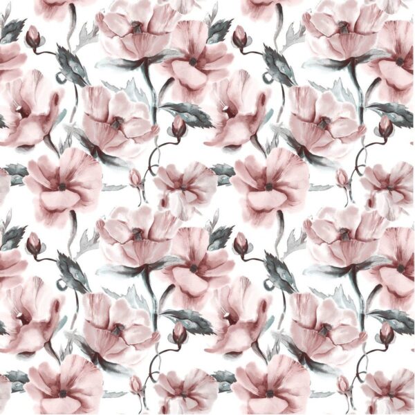 Peinture murale Fleurs peintes
