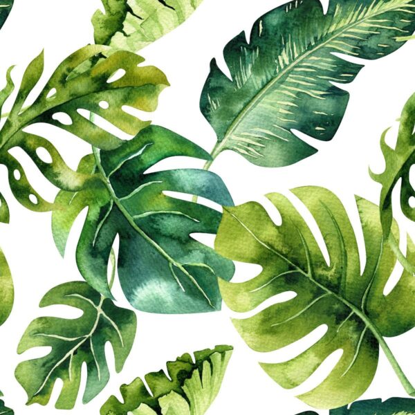 Peinture murale Couleurs de vert