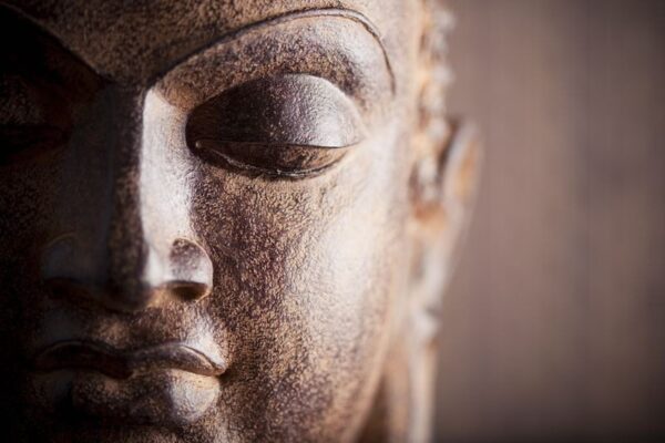 Peinture murale Statue de Bouddha