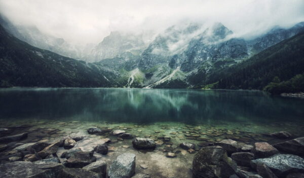 Poster XXL Misty Tatry