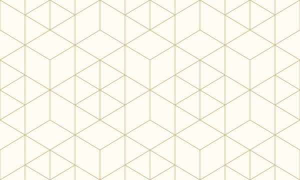Peinture murale Triangles et diamants