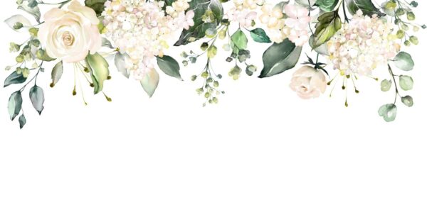 Peinture murale Fleurs lumineuses