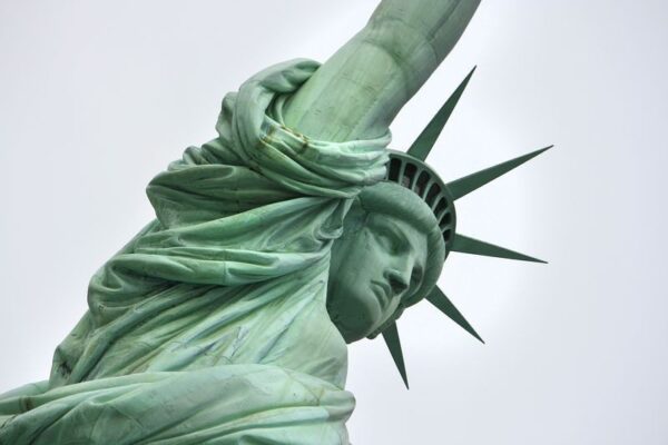 Peinture murale Statue de la Liberté