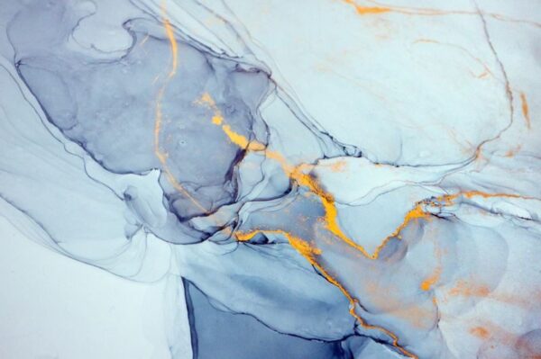 Peinture murale Encre abstraite