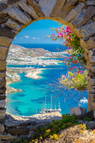 Peinture murale Île paradisiaque