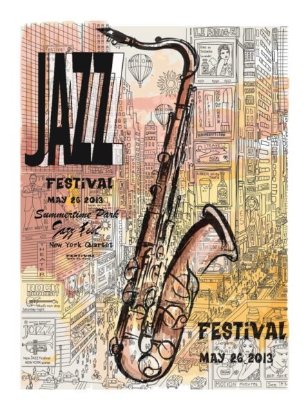 Poster XXL Festival de jazz