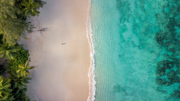 Peinture murale Mer Plage