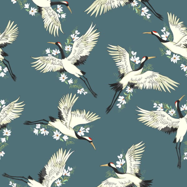 Poster XXL Grues en vol