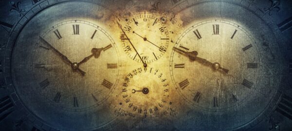Peinture murale Cadrans d'horloge