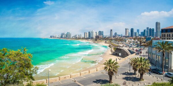 Poster XXL Plage de Tel Aviv