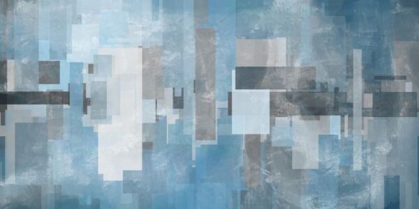 Peinture murale Abstraction géométrique