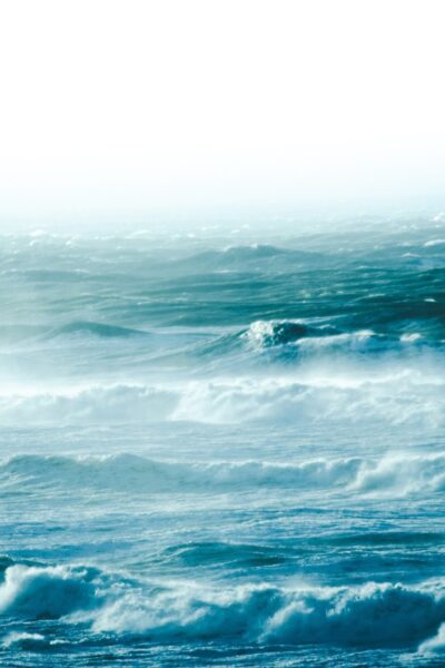 Peinture murale Vagues de la mer