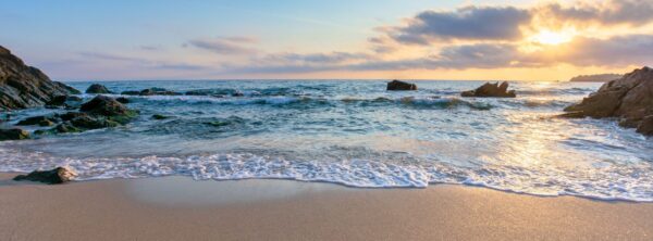 Peinture murale Vues sur la mer