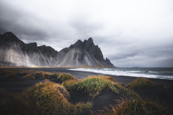 Peinture murale Plage en Islande
