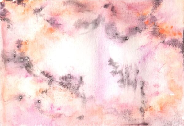 Peinture murale Puissance du rose