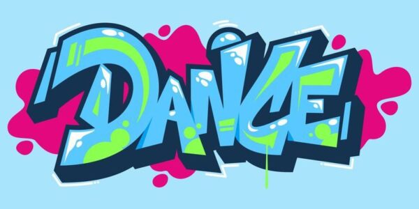 Peinture murale Danse