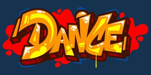 Peinture murale Graffiti Danse