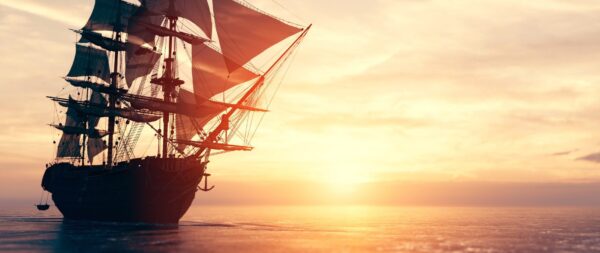 Poster XXL Bateau pirate