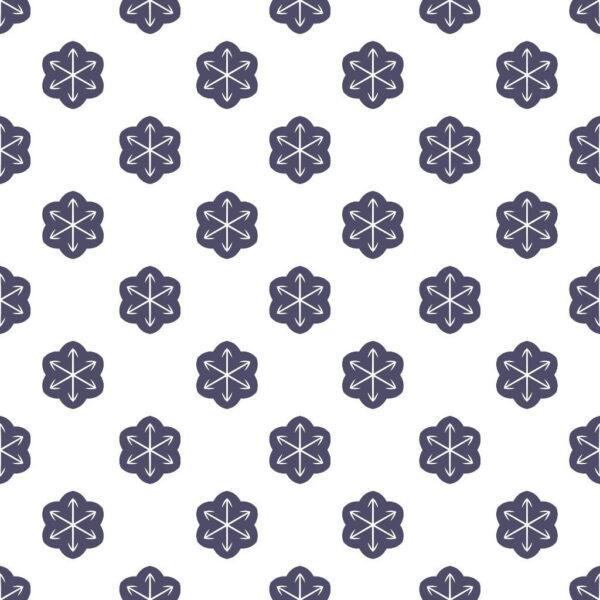 Peinture murale Motif bleu