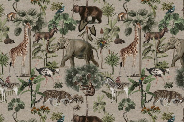 Peinture murale Faune sauvage