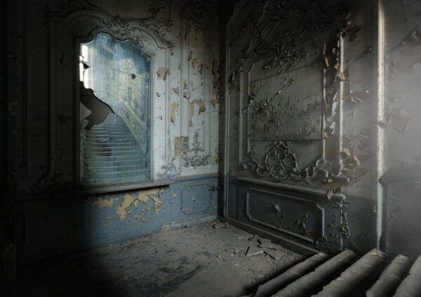 Peinture murale Maison vide