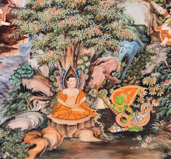 Poster XXL Vie de Bouddha