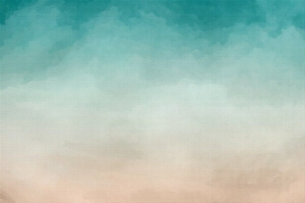 Aquarelle bleue