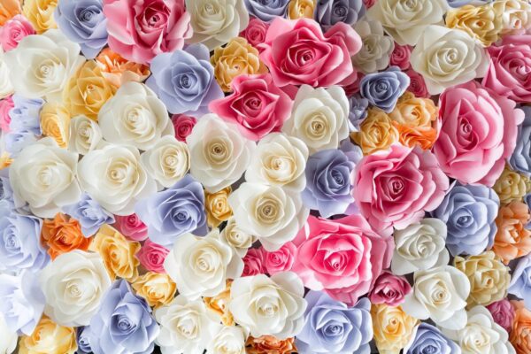 Peinture murale Beauté Roses