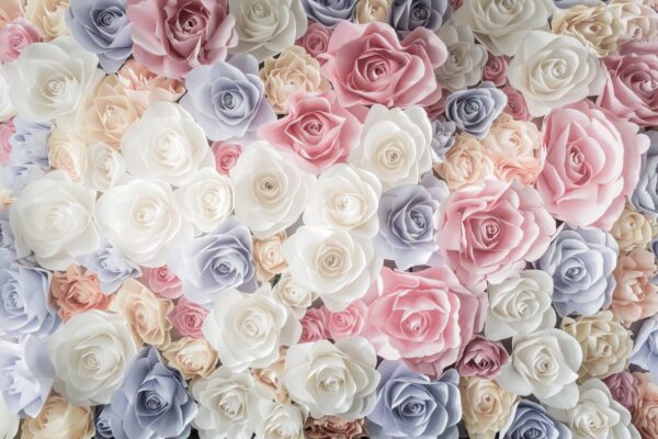 Papiers peints roses lumineuses
