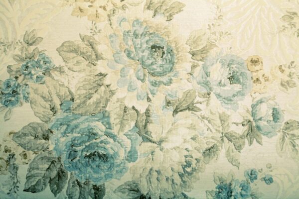 Peinture murale Rétro Hortensia