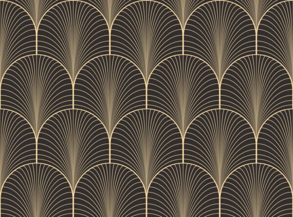 Peinture murale Fleur noire