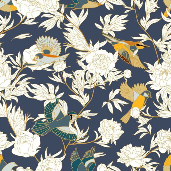 Poster XXL Petits oiseaux