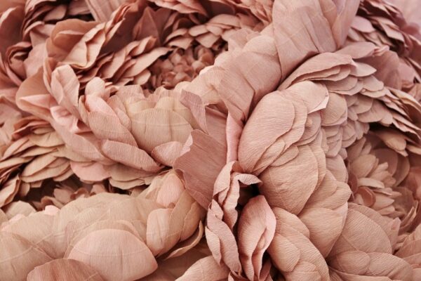 Peinture murale Fleurs en papier