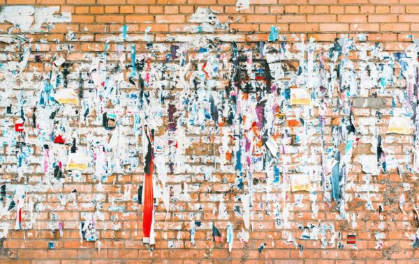 Peinture murale Affiche et mur