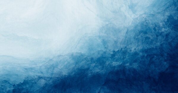 Aquarelle bleue