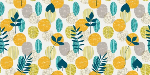 Peinture murale Automne jaune