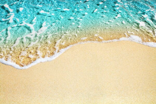 Peinture murale Mer Turquoise