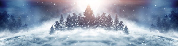Poster XXL Nuit d'hiver