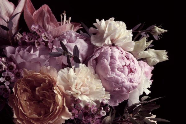 Peinture murale Beau bouquet