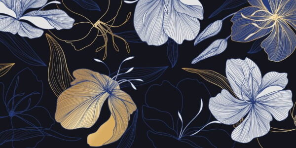 Poster XXL Grandes Fleurs