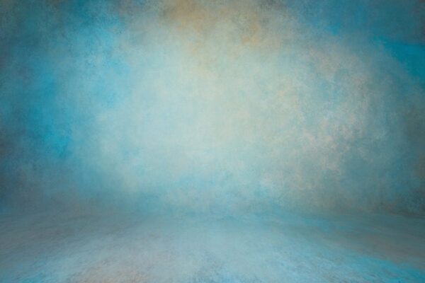 Peinture murale Chambre Bleue