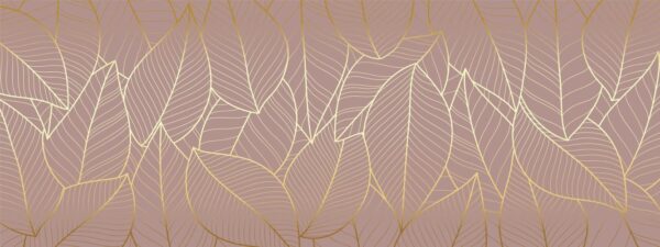 Peinture murale Lot de Feuilles