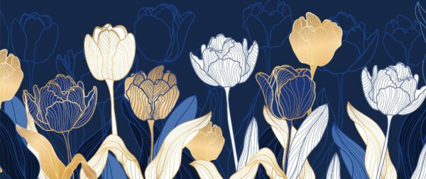 Sticker mural La beauté des tulipes