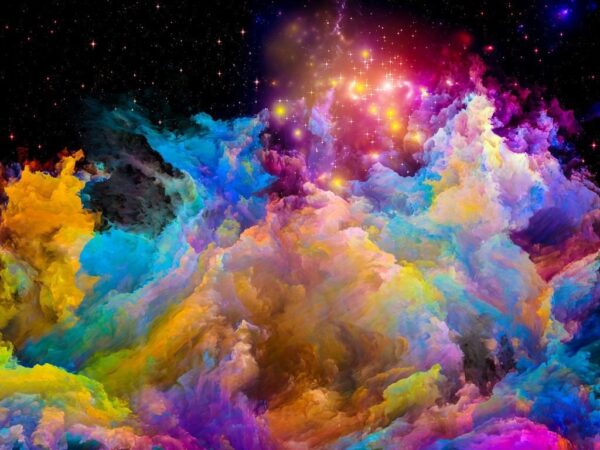 Peinture murale Composition de couleur