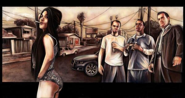Poster XXL La vision de Rockstar