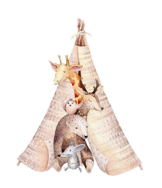 Peinture murale Tipi doux