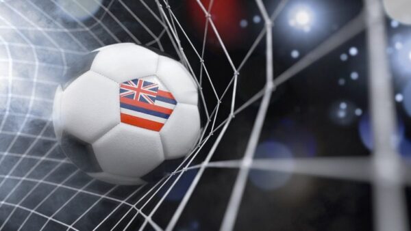 Poster XXL Football dans le but